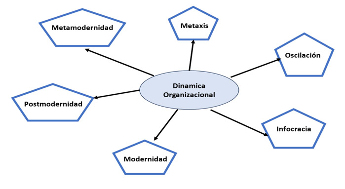 Figura 2. Dinámica organizacional y categorías