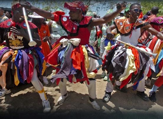 Figura 1. Participantes del Gagá en Guaymate