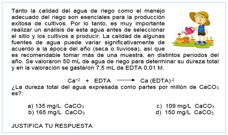 Figura 3. Situación problemática de un cuestionario aplicado