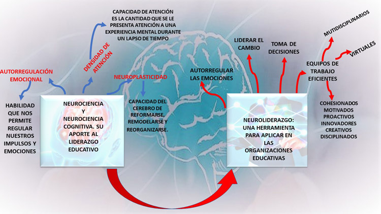 Gráfico 2. Red semántica de la Aproximación Teórica: Neuroliderazgo para la Acción Gerencial En La Organizaciones Del Nivel Media Técnica, desde una visión fenoménica