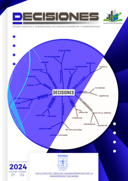 Decisiones Vol. 1 N° 2 Julio-Diciembre 2024