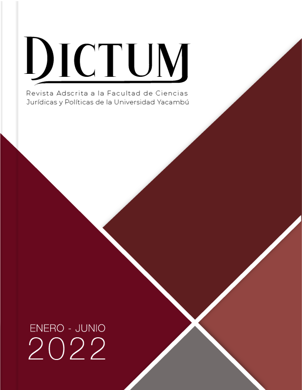 Revista Dictum - Enero-Junio 2022